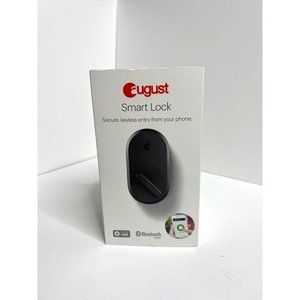 NEW August Smart Lock 3rd Gen Dark Gray Sealed in Box